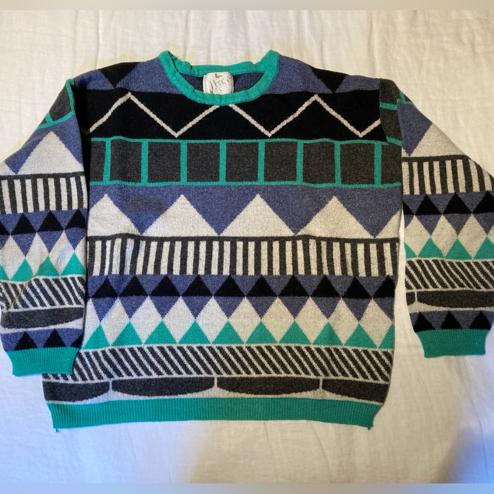 Patterned Peace Dove sweater
